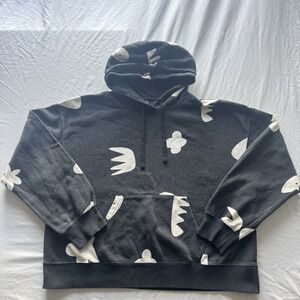 Women Jordan Artist Series Pull Over Hoodie X Mia Lee Black Medium (DV2005 010)